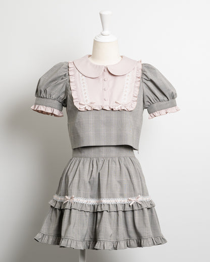 カラー：グレーチェック