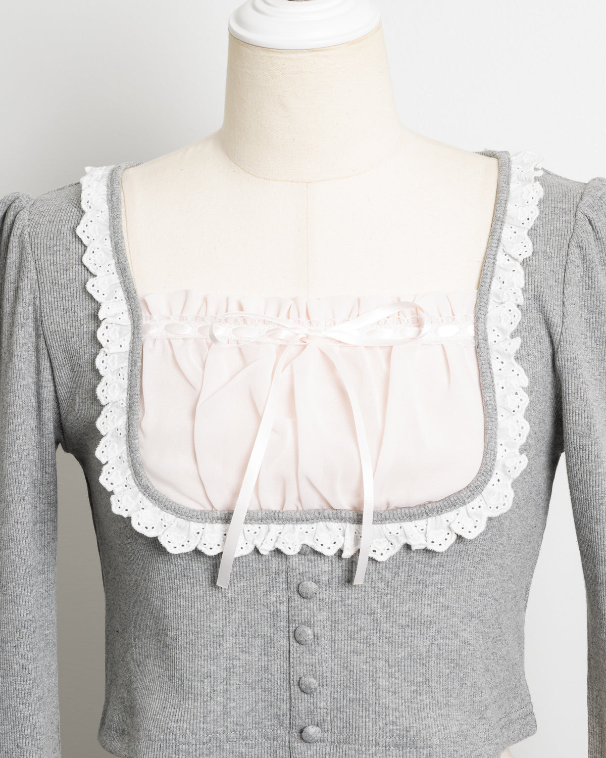 ヨーク切替ドーリーカットソー