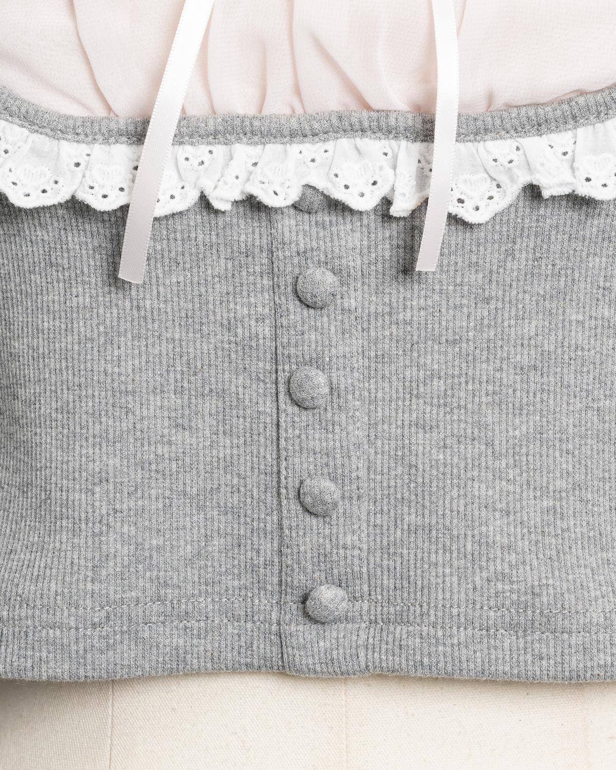 ヨーク切替ドーリーカットソー