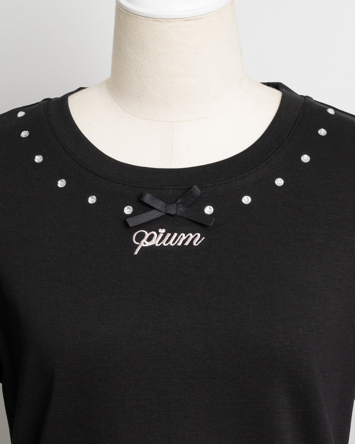 ストーンリボンロゴTシャツ