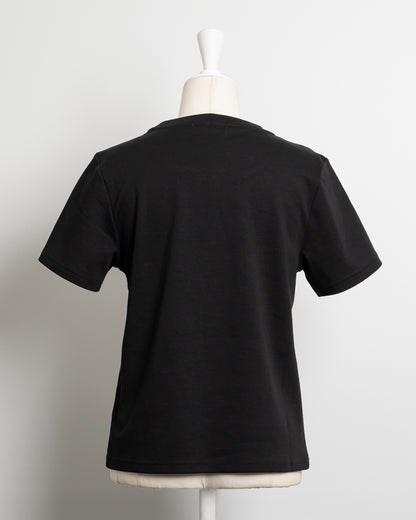 ストーンリボンロゴTシャツ