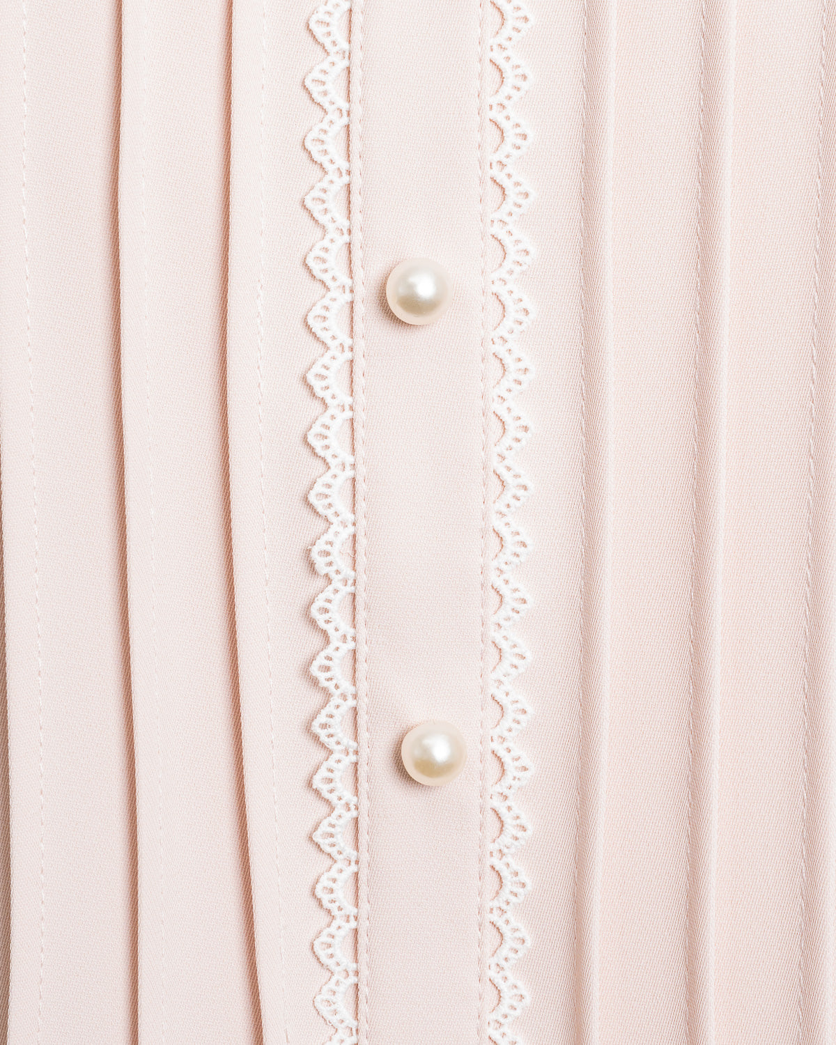 コットンフリルチョーカーブラウス