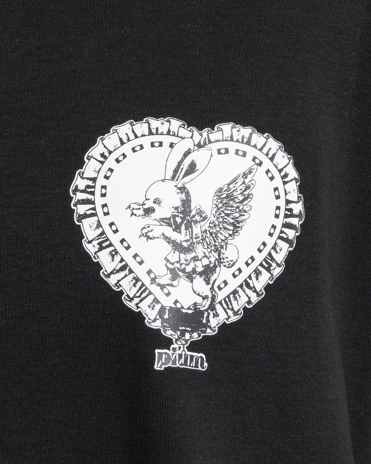pium shopping bunny オーバーサイズ半袖Tシャツ