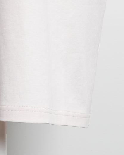 pium teddy friends ラメプリントオーバーサイズ半袖Tシャツ