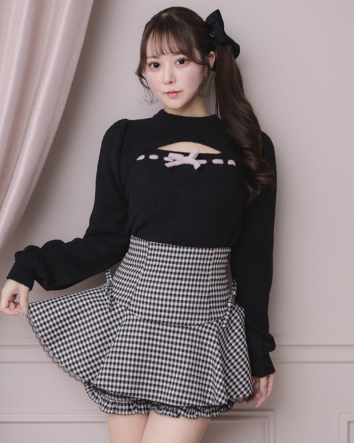 モデル身長：157cm/着用カラー:ミックス