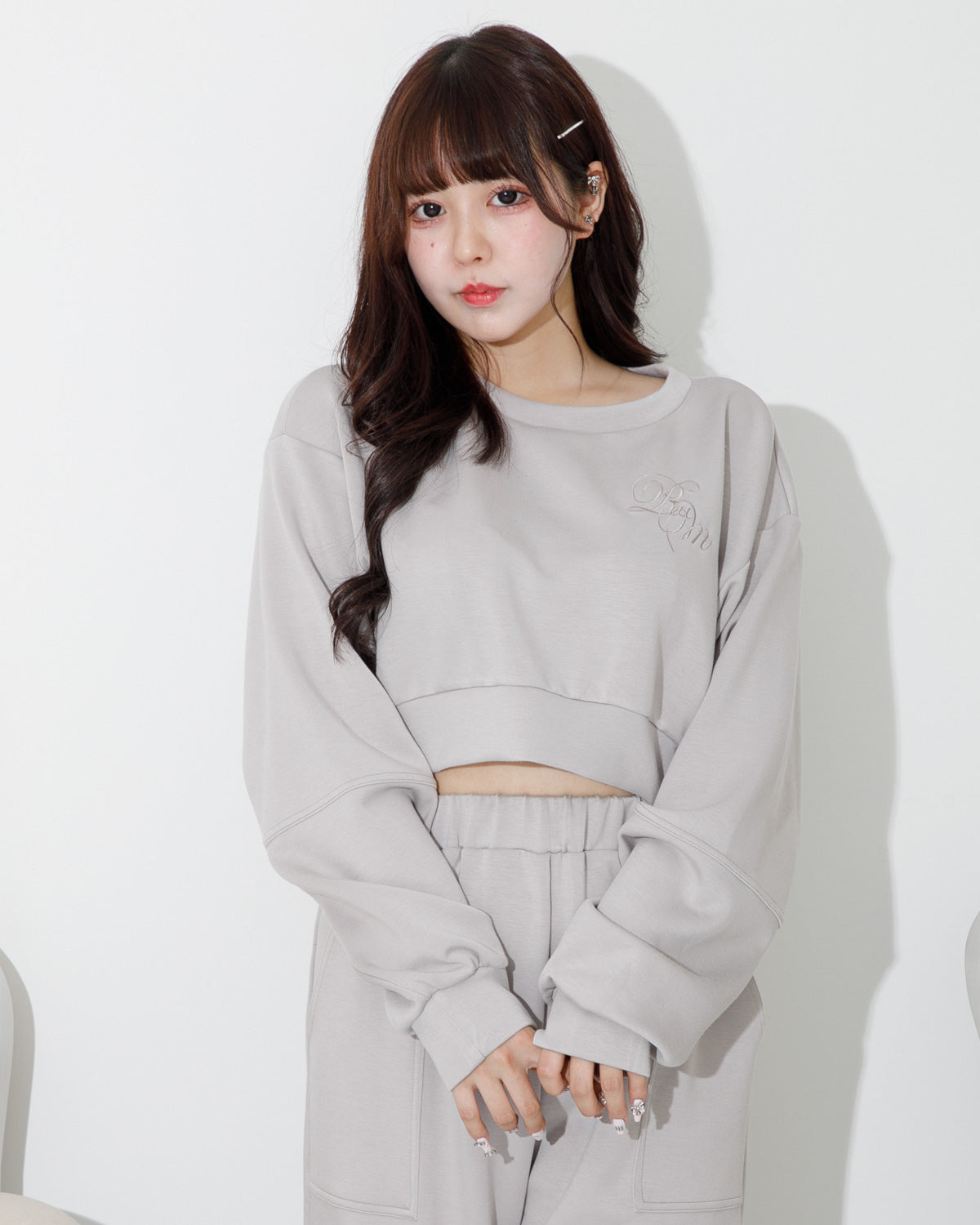 ボンディングサイドリボンスウェットセット