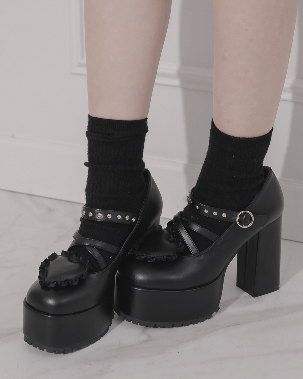 3wayドーリークロスパンプス