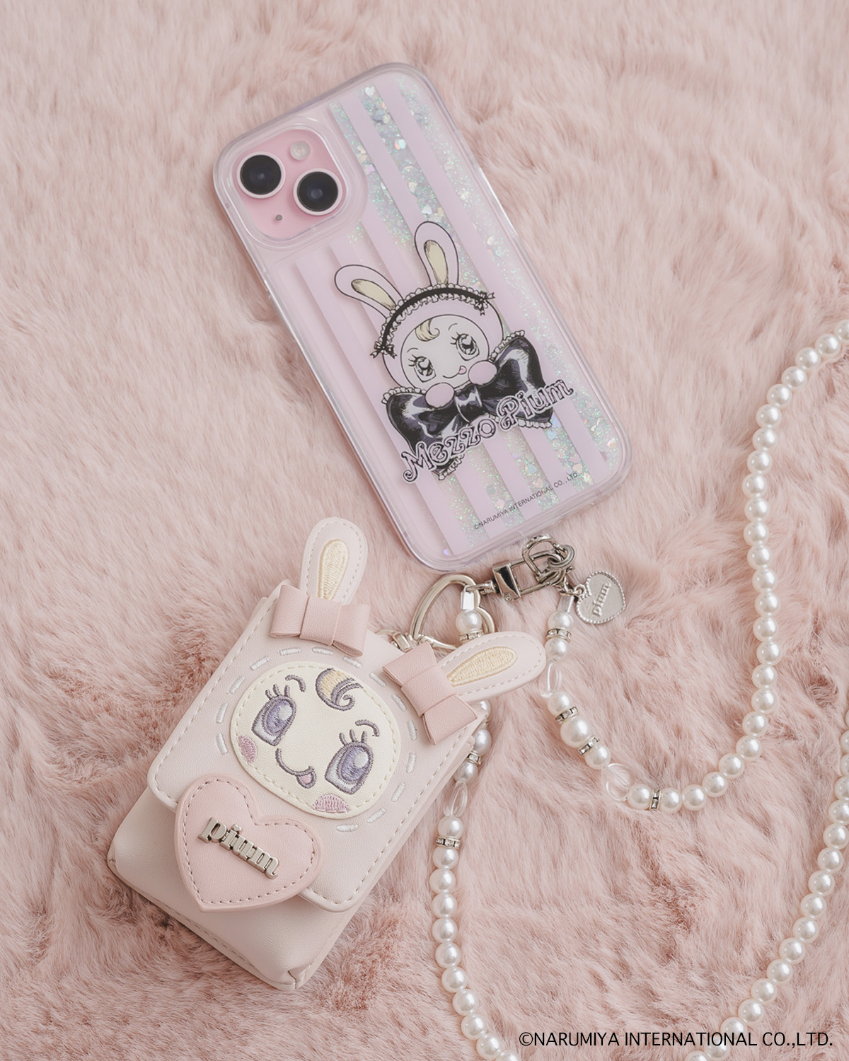 pium×Mezzo Piano ベリエちゃんリップケースチャーム