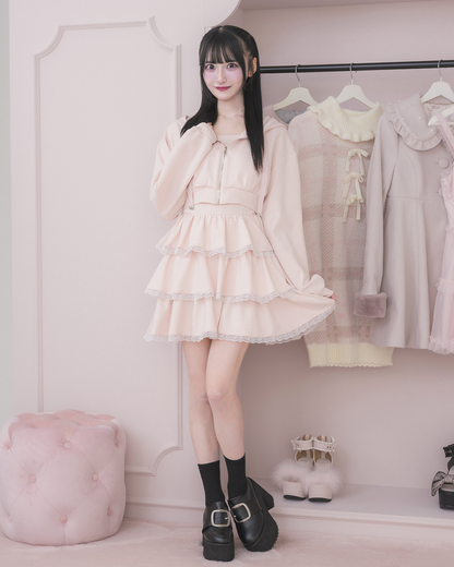 モデル身長：157cm/着用カラー :  ピンク