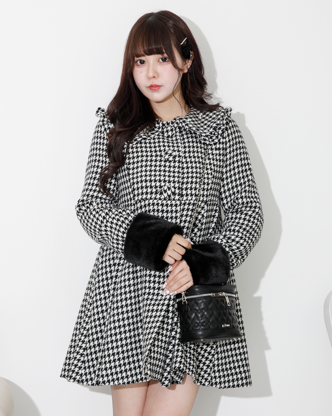 モデル身長:157cm/着用カラー:ミックス