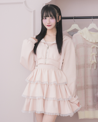 モデル身長：157cm/着用カラー :  ピンク