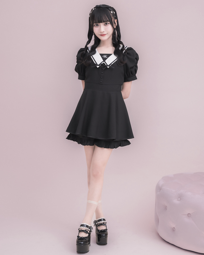 モデル身長：157cm/着用カラー:ブラック