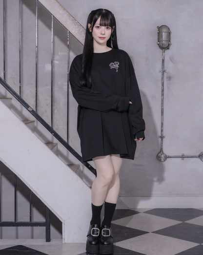 モデル身長：155cm/着用カラー：ブラック