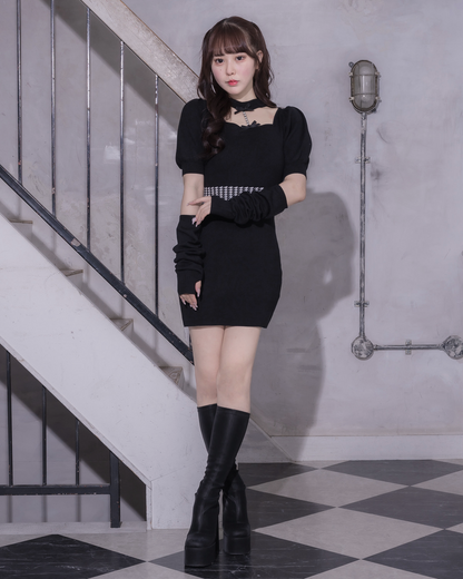 モデル身長：157cm/着用カラー：ブラック