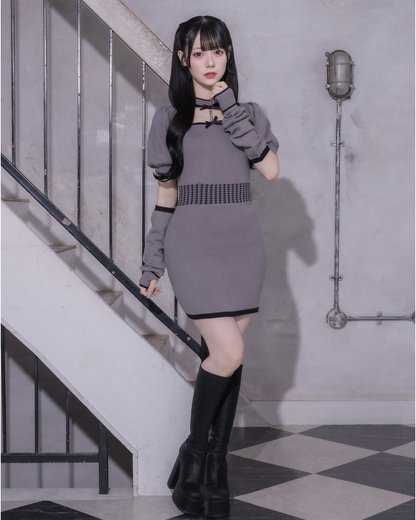 モデル身長：155cm/着用カラー：チャコール