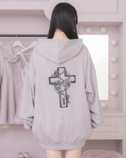 モデル身長：155cm/着用カラー：ブルーグレー