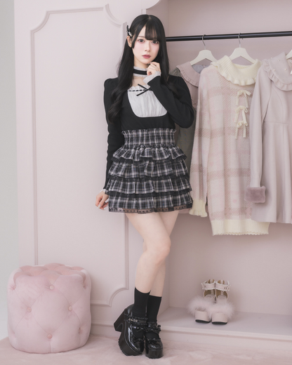 モデル身長：155cm/着用カラー：ブラック