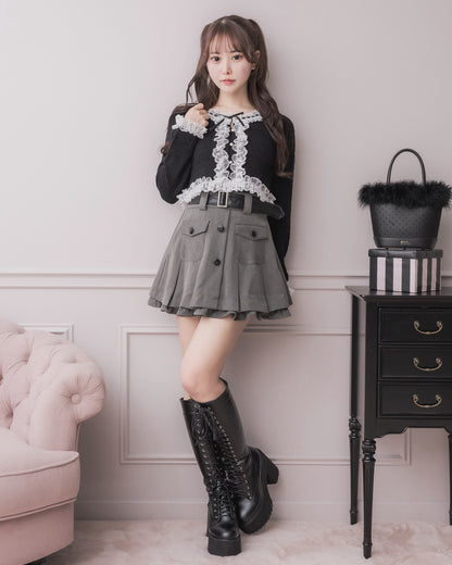 モデル身長：157cm/着用カラー：ブラック