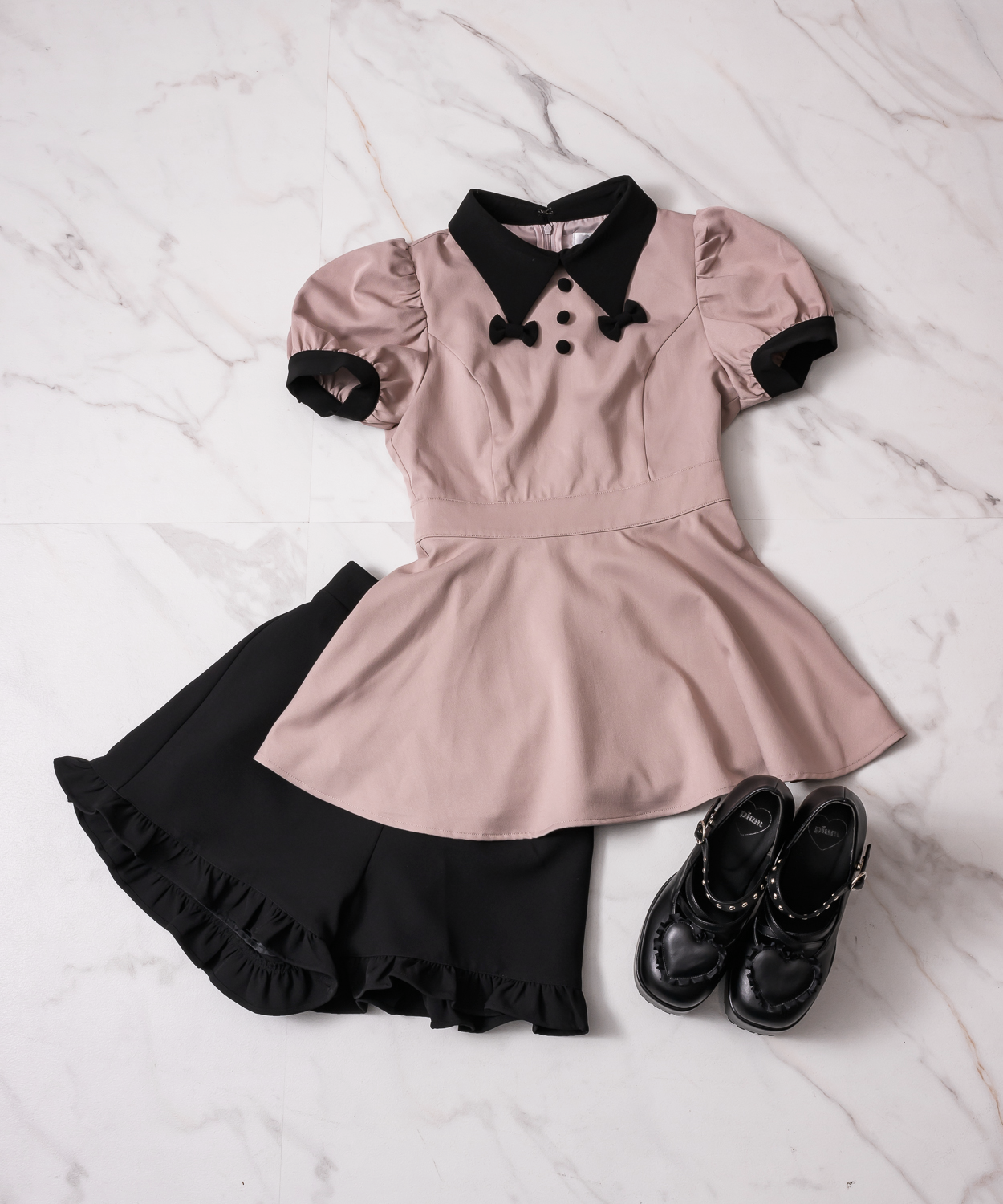 piumリボンカラーセットアップ