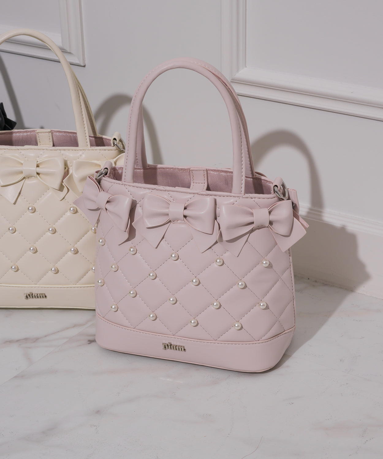 キルティングリボンバッグ