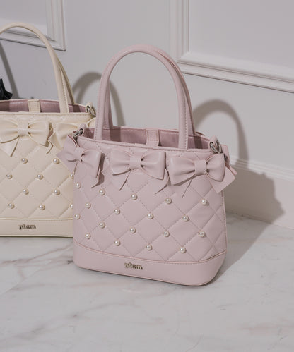 キルティングリボンバッグ