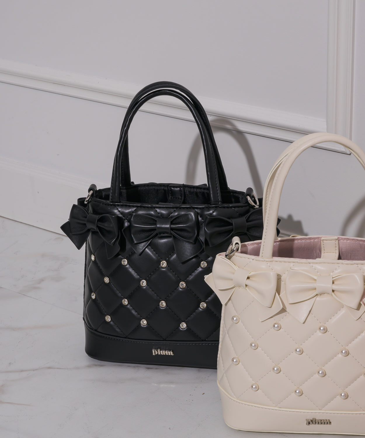 キルティングリボンバッグ