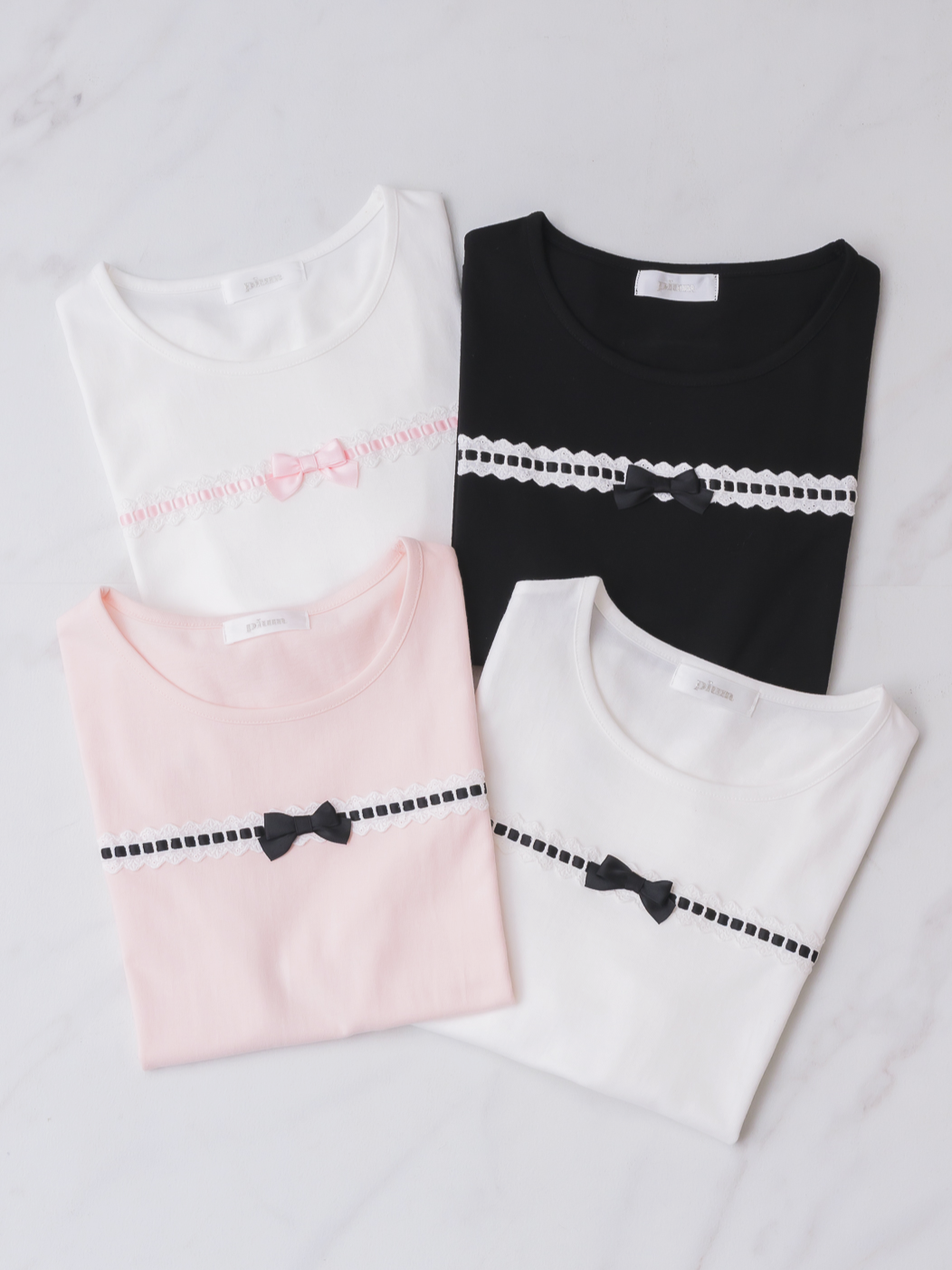 レースリボンドールTシャツ