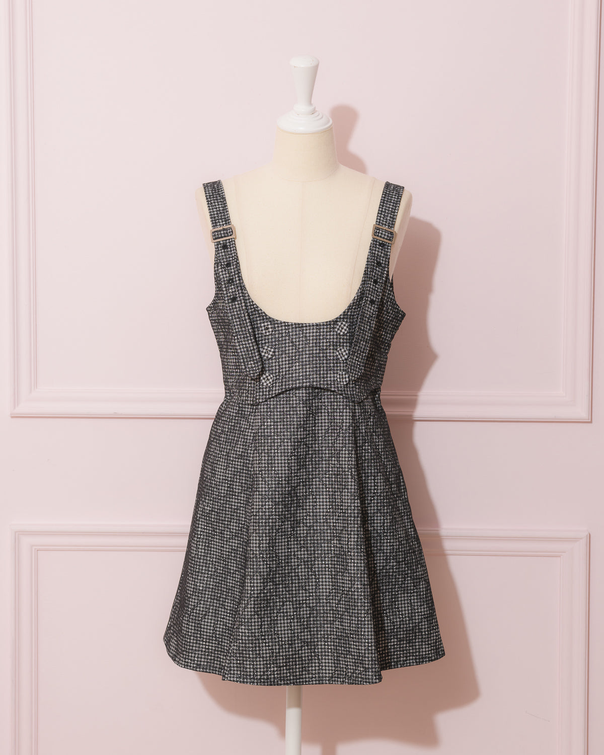 カラー:ギンガム×レース