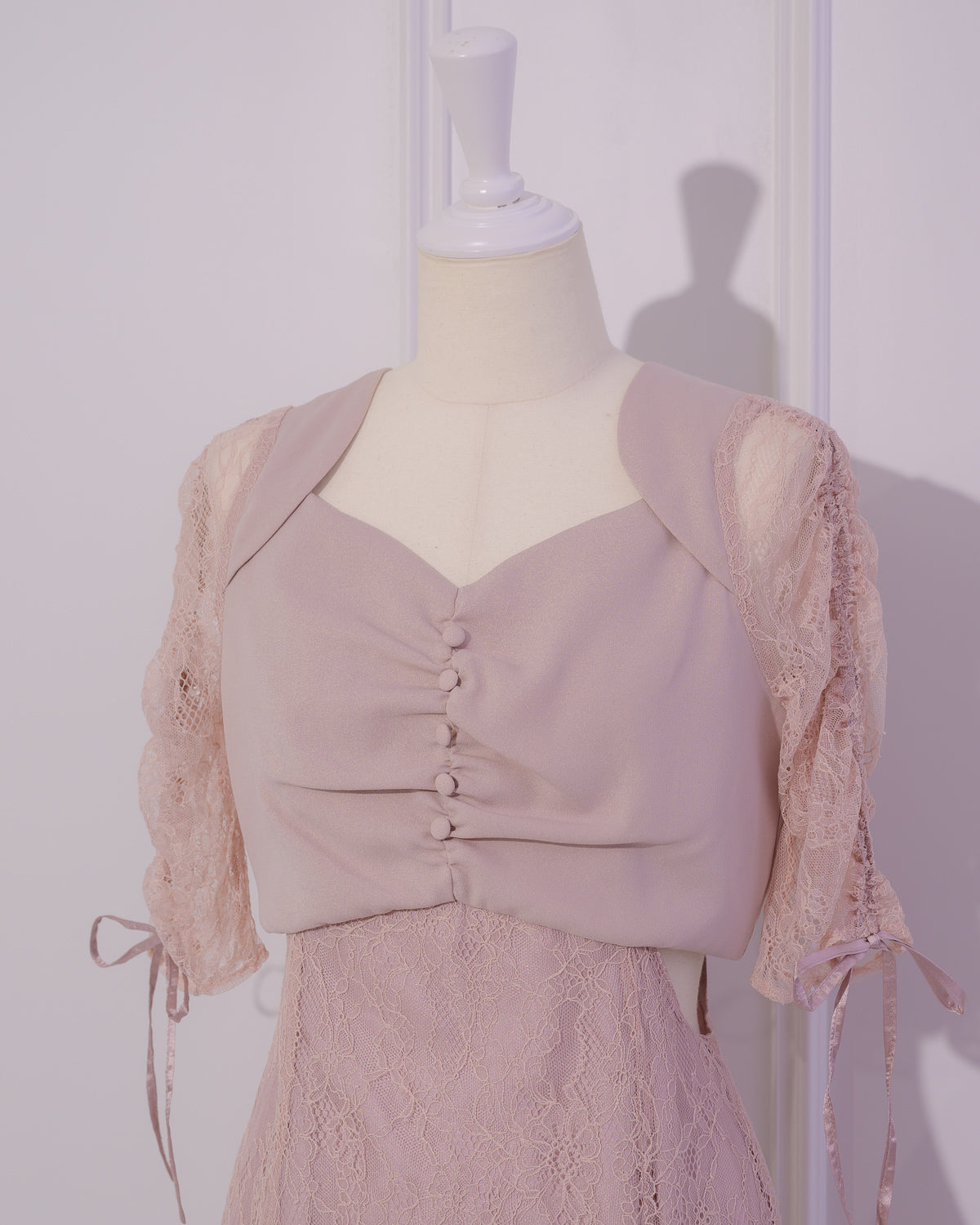 カットアウトマーメイドレースワンピース