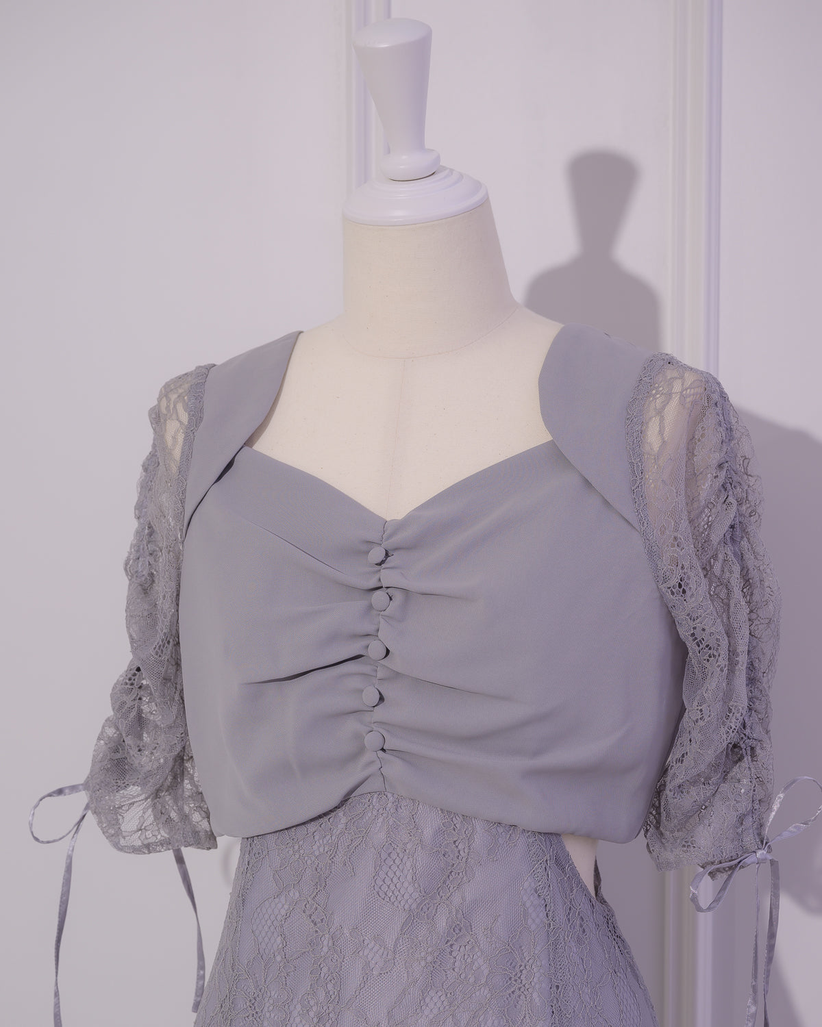 カットアウトマーメイドレースワンピース