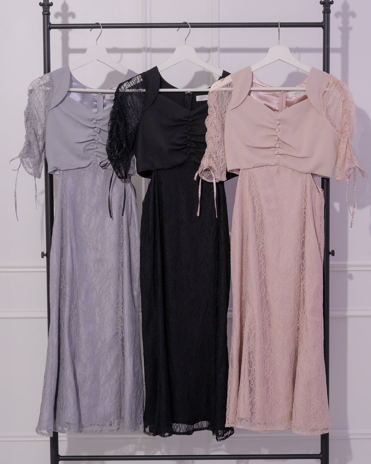 カットアウトマーメイドレースワンピース