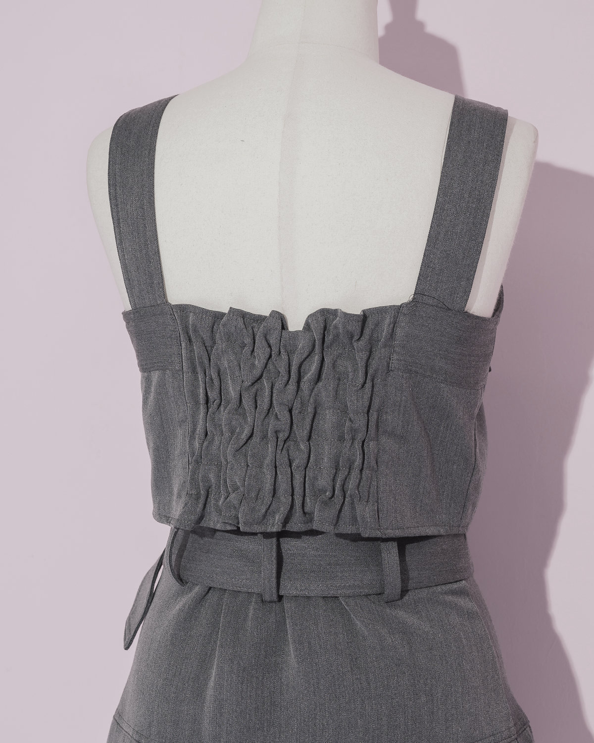 スタッズポケットビスチェセットアップ