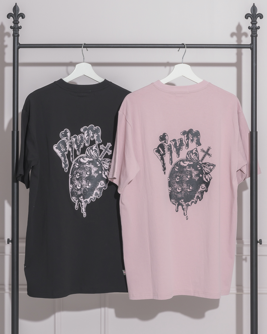 pium melty berry オーバーサイズ半袖Tシャツ