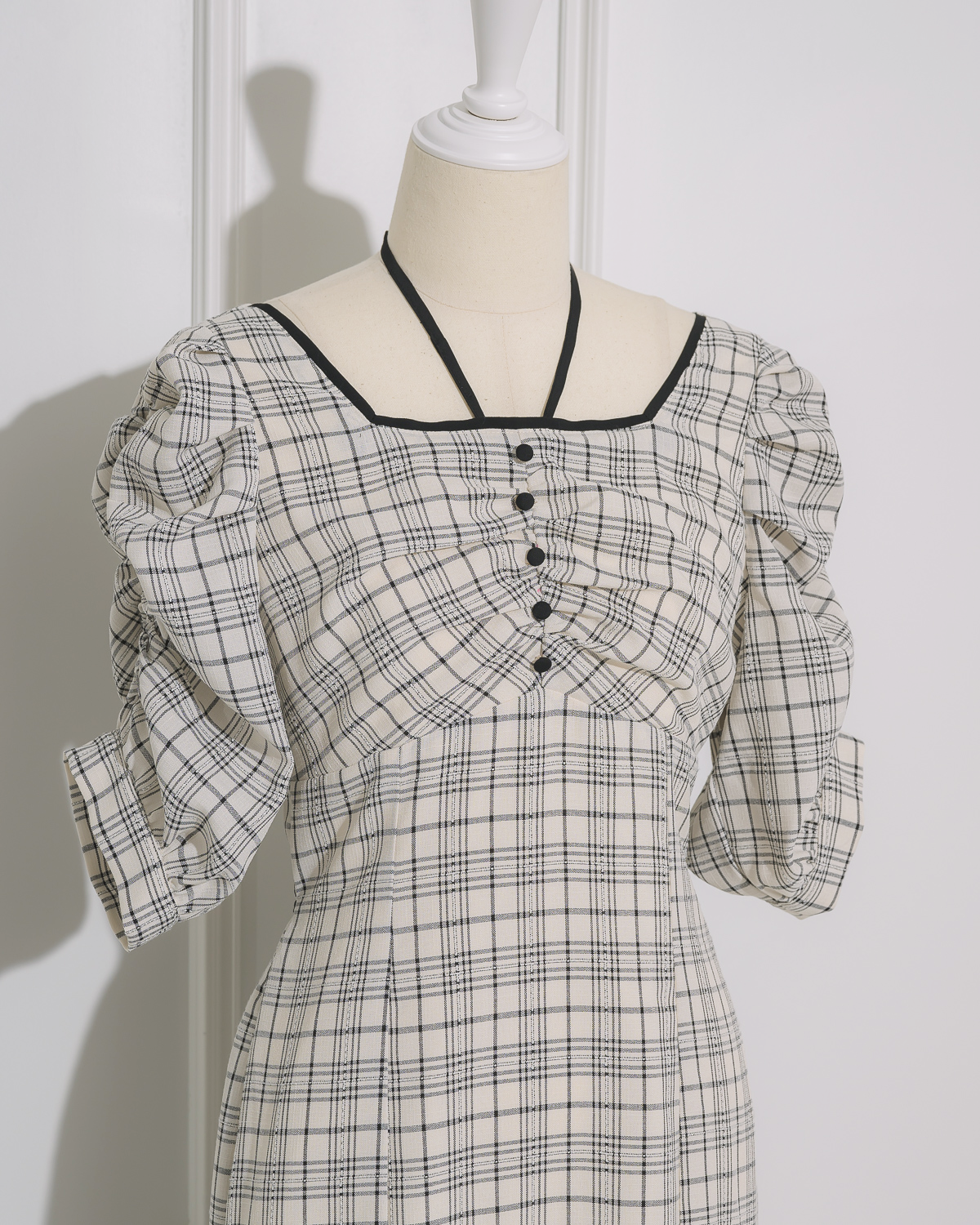 バックカットマーメイドロングワンピース