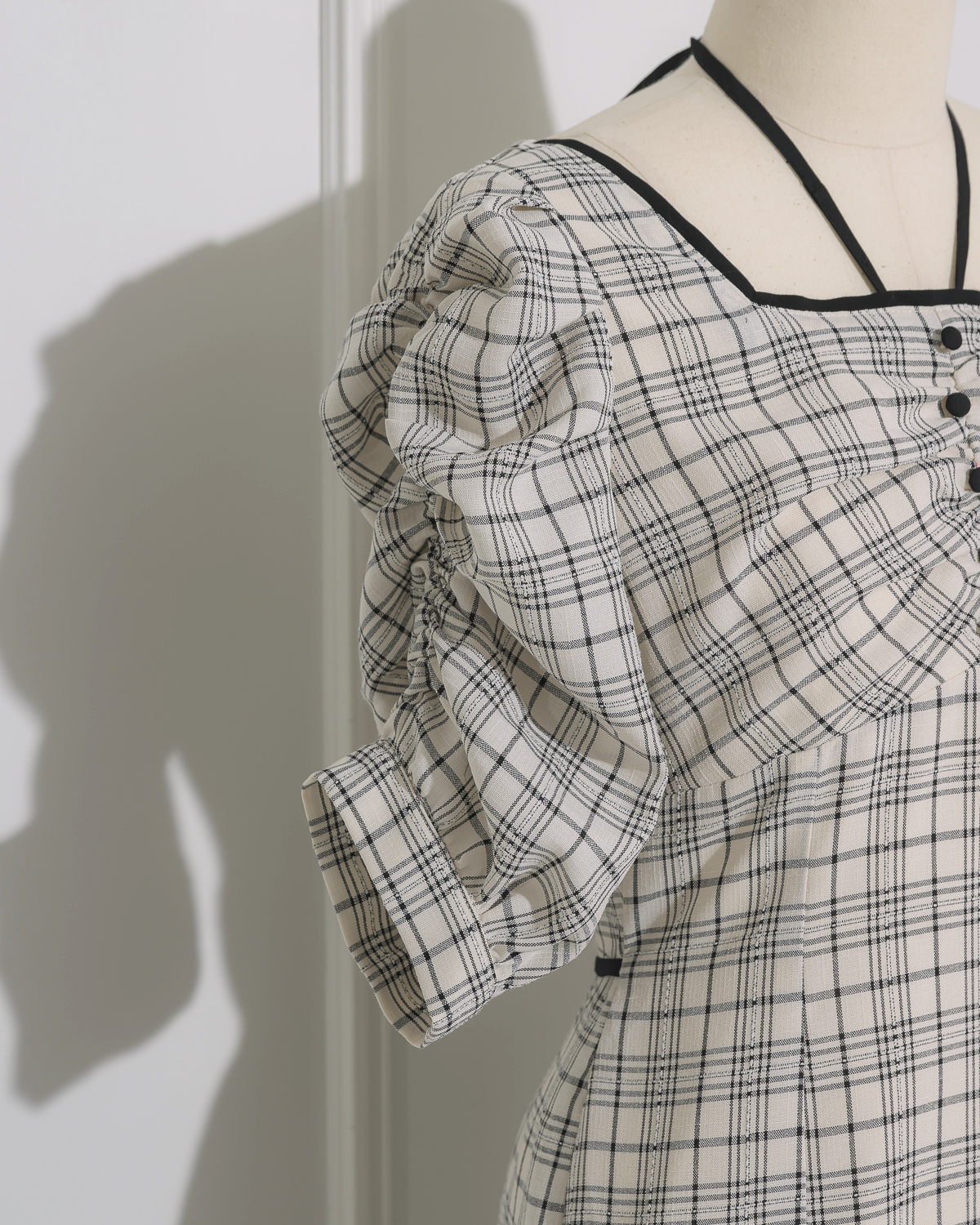 バックカットマーメイドロングワンピース