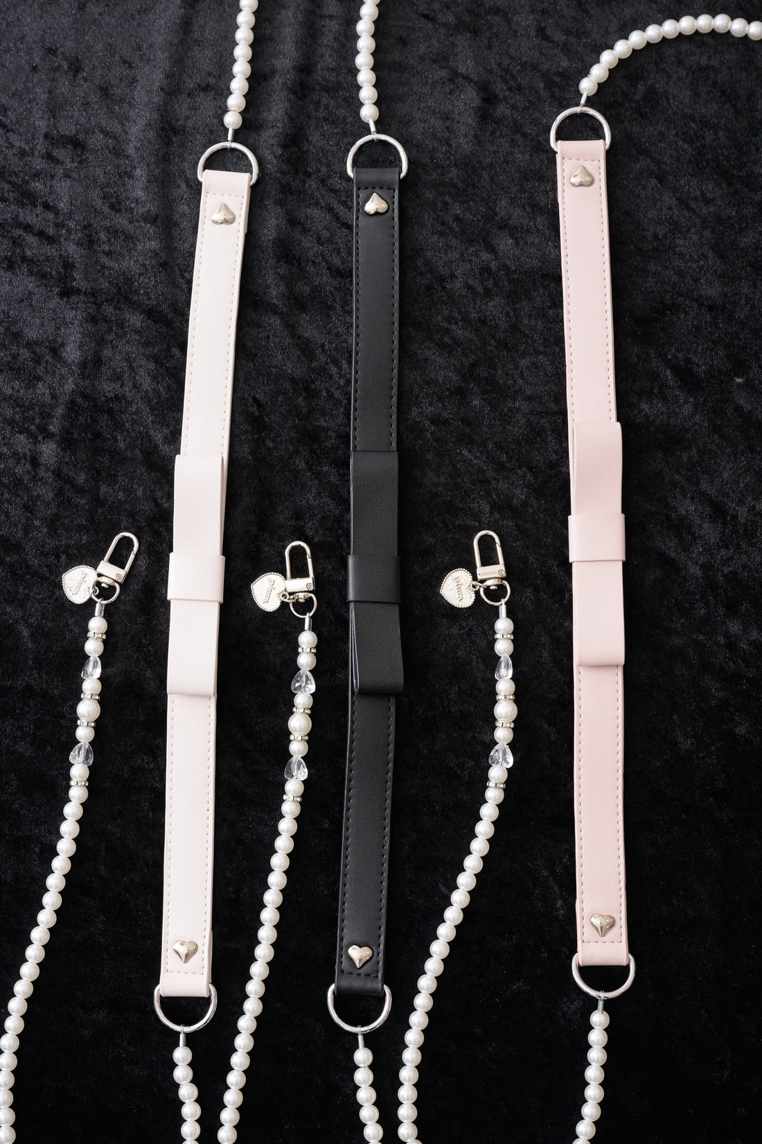 ショルダーリボンパールチェーン