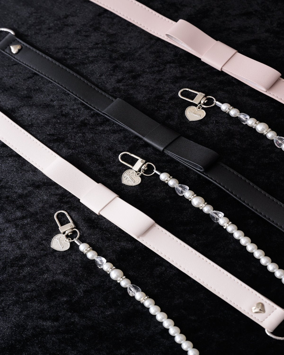 ショルダーリボンパールチェーン