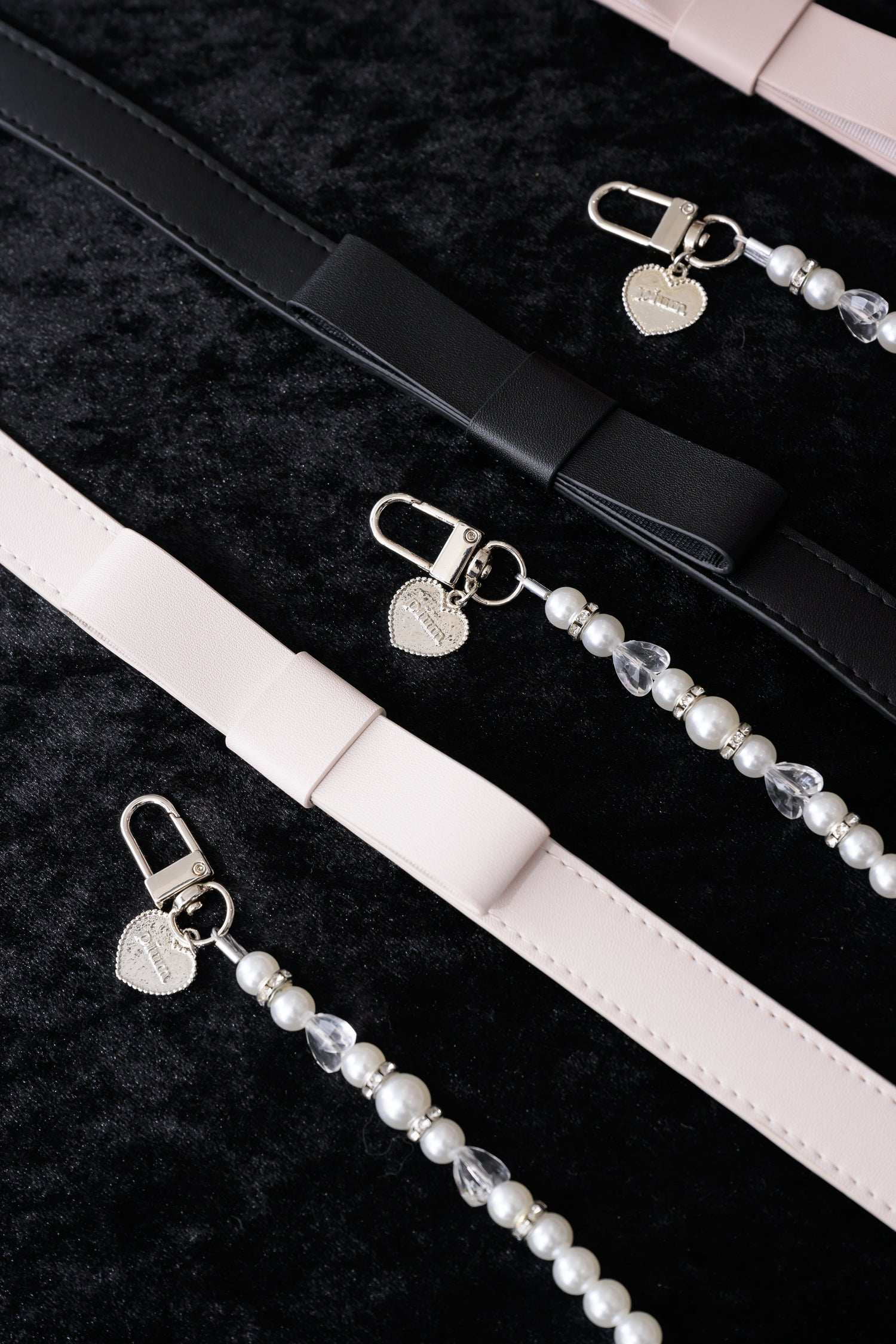 ショルダーリボンパールチェーン