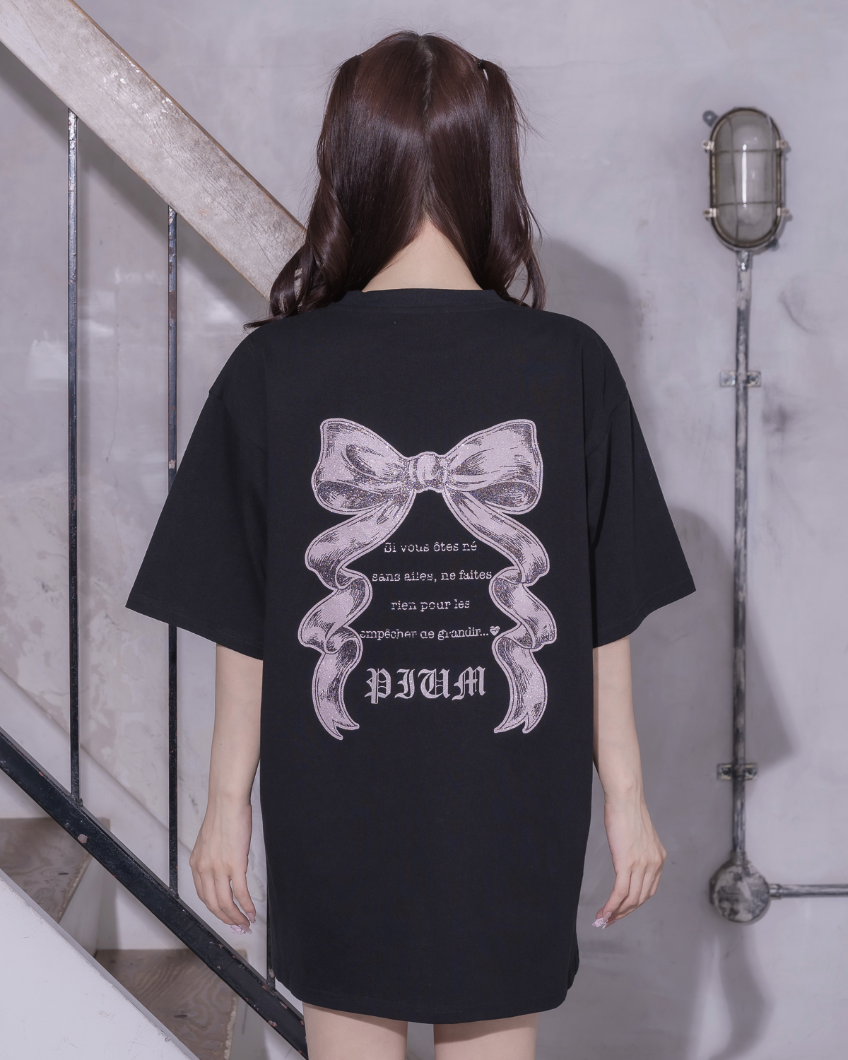 モデル身長:157cm/着用カラー : ブラック