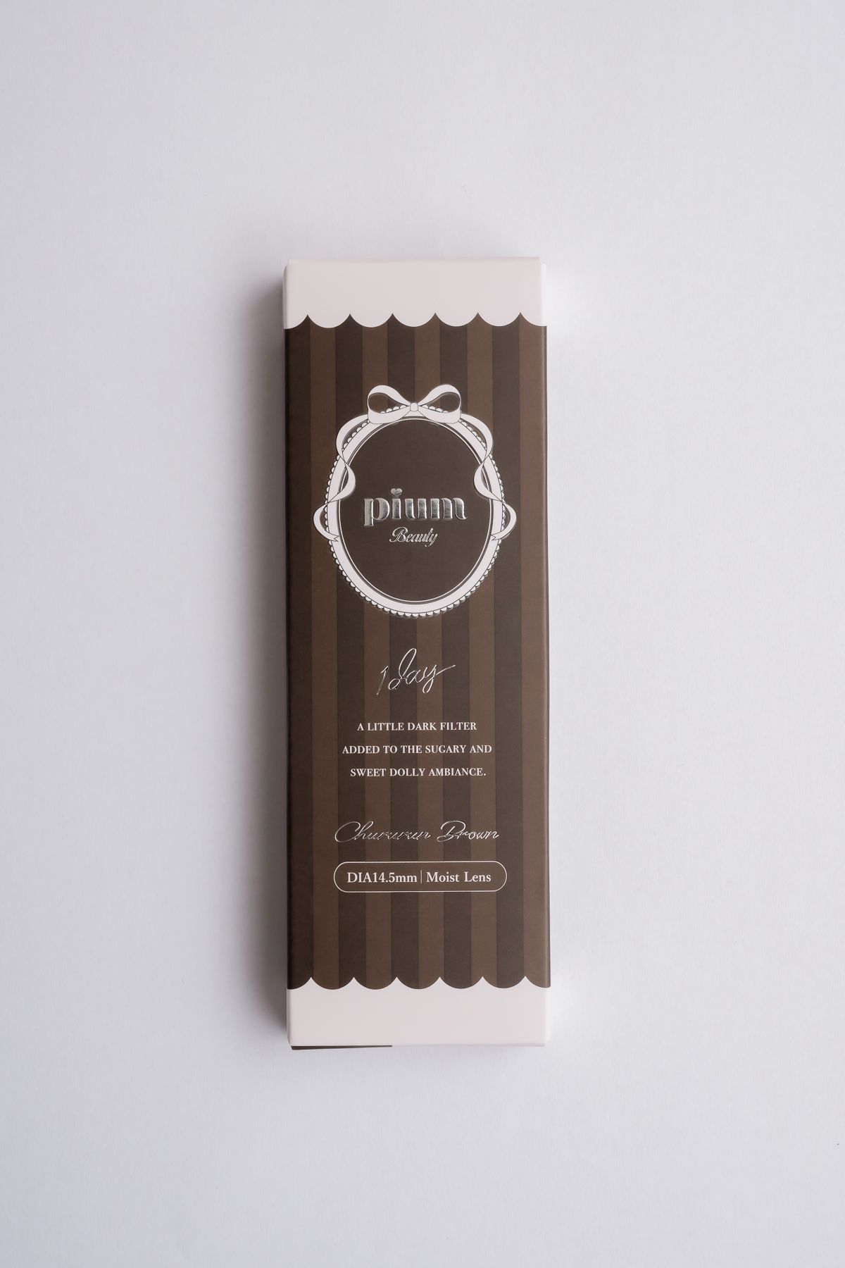 pium beauty 1day カラーコンタクト ちゅるるんブラウン