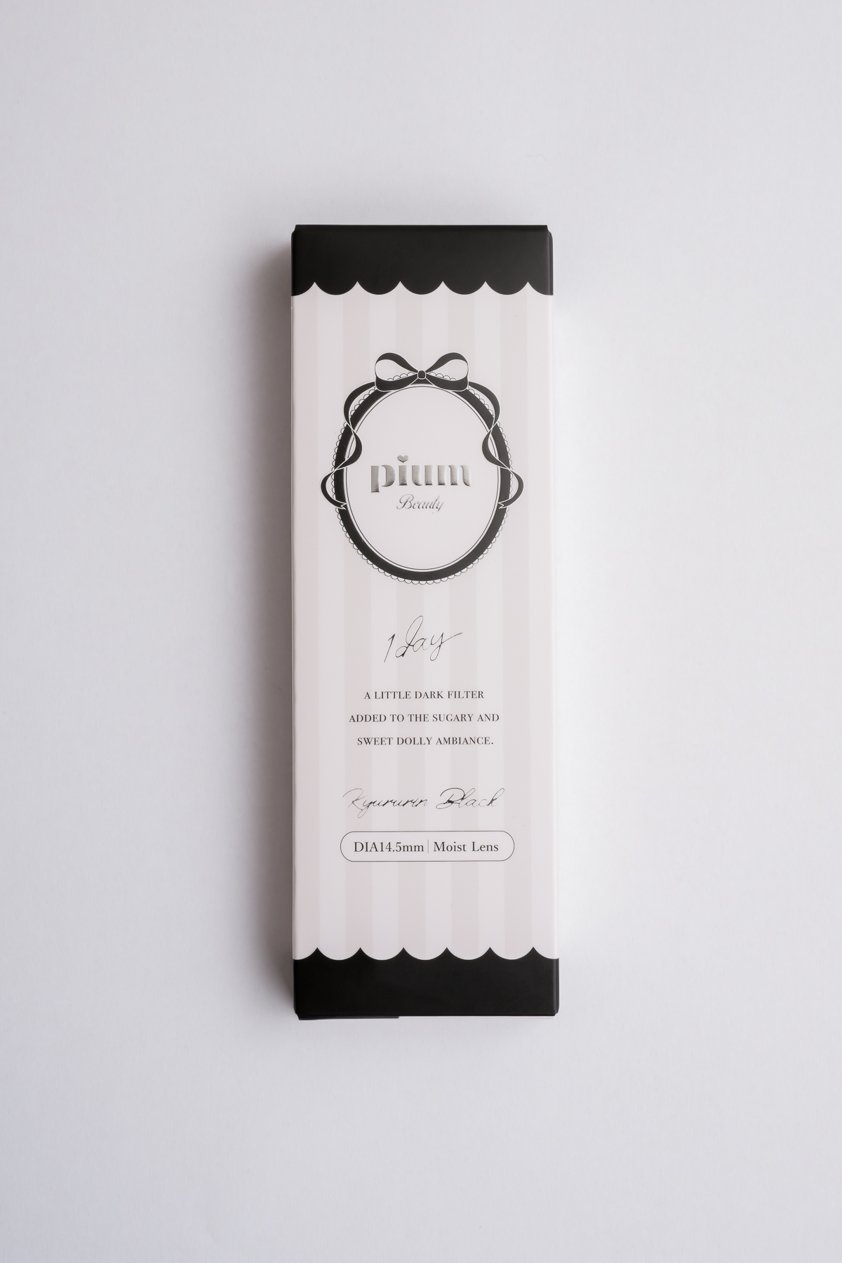 pium beauty 1day カラーコンタクト きゅるるんブラック