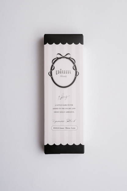 pium beauty 1day カラーコンタクト きゅるるんブラック