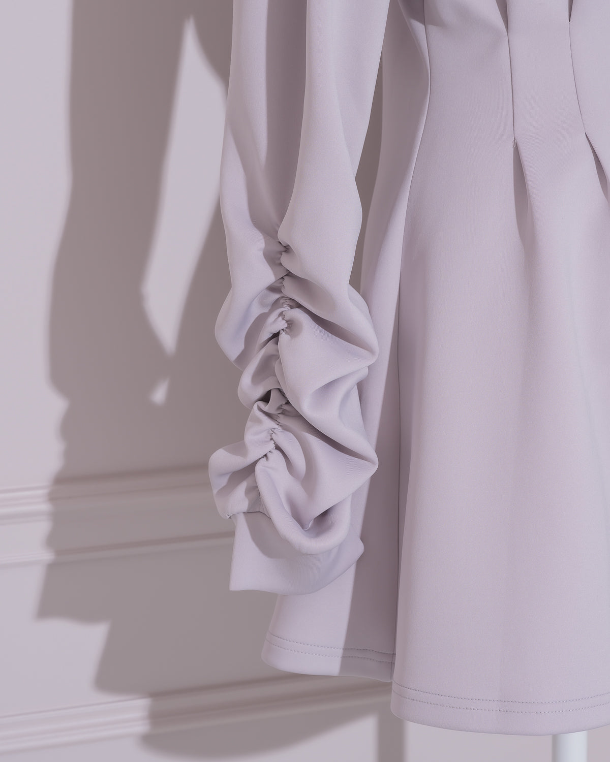 カットアウトボンディングパーカーワンピ