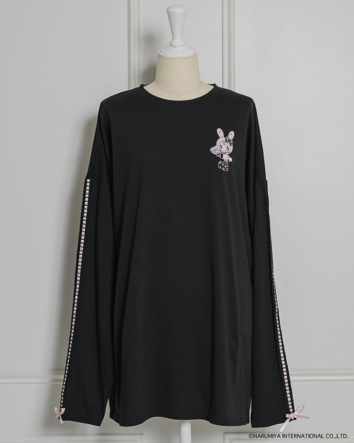 pium×Mezzo Piano ベリエちゃんハートケーキロングTシャツ