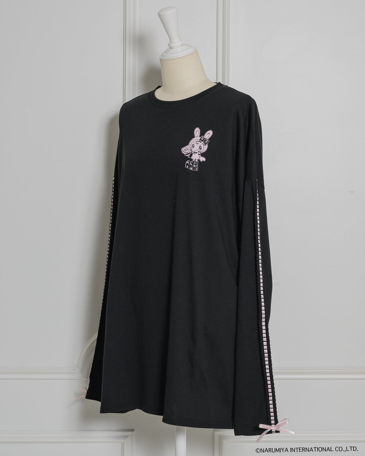 pium×Mezzo Piano ベリエちゃんハートケーキロングTシャツ