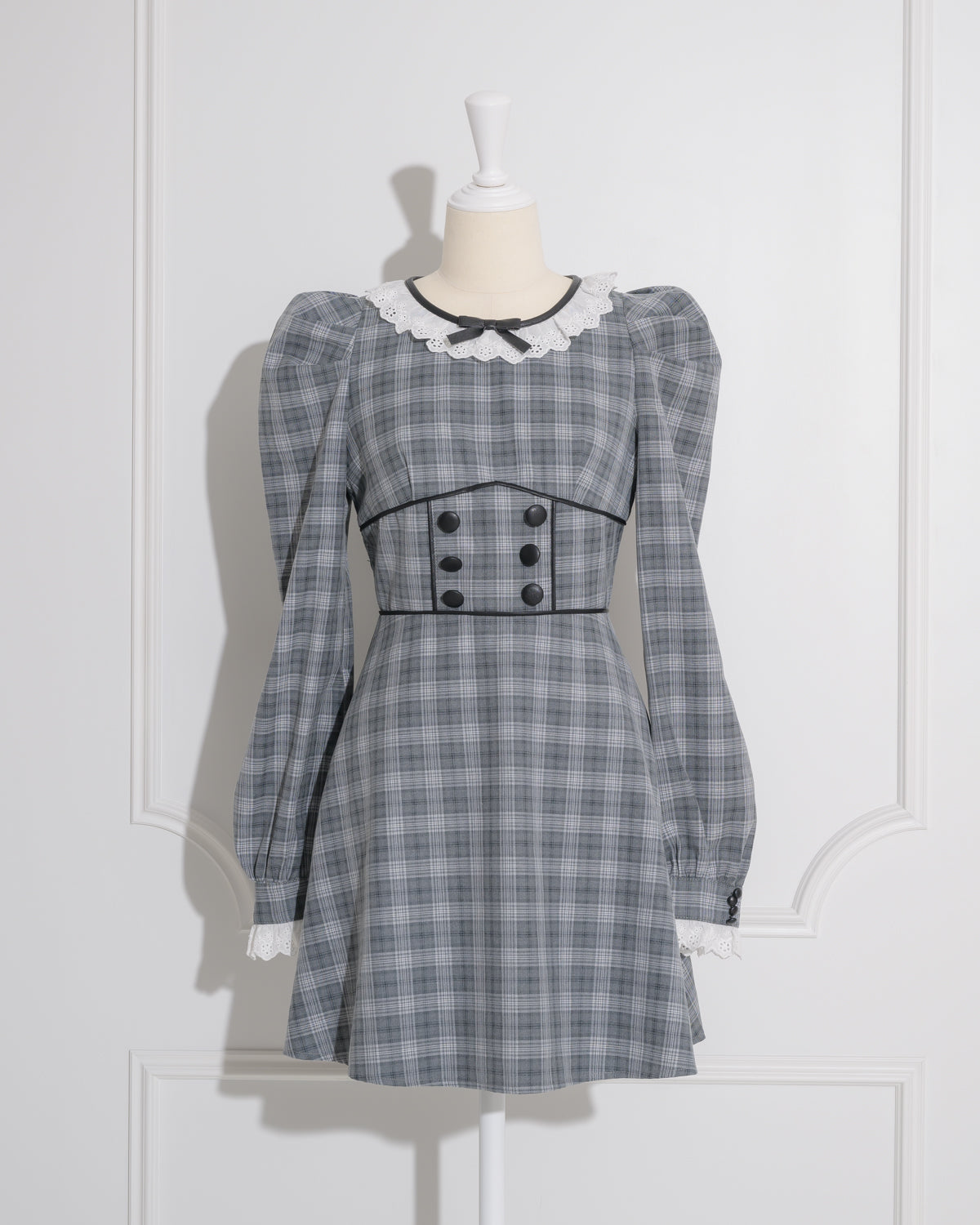 カラー:グレーチェック