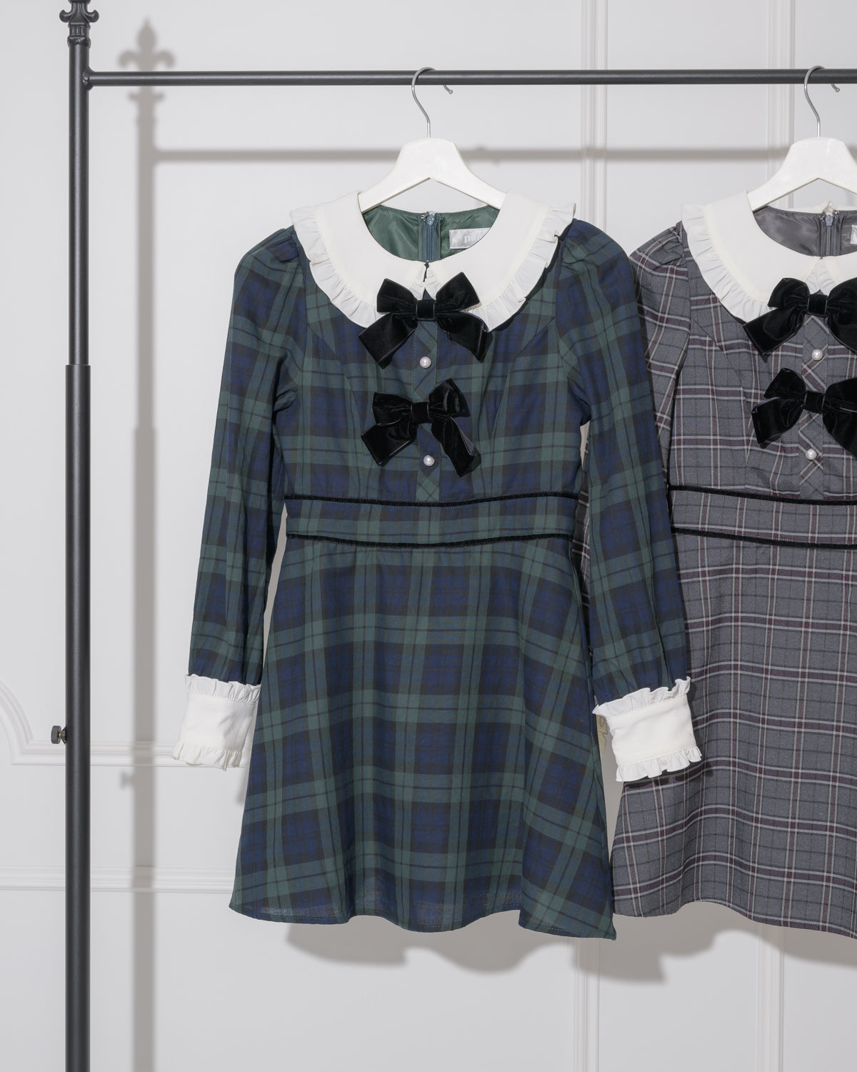 ベロアリボンドールワンピース