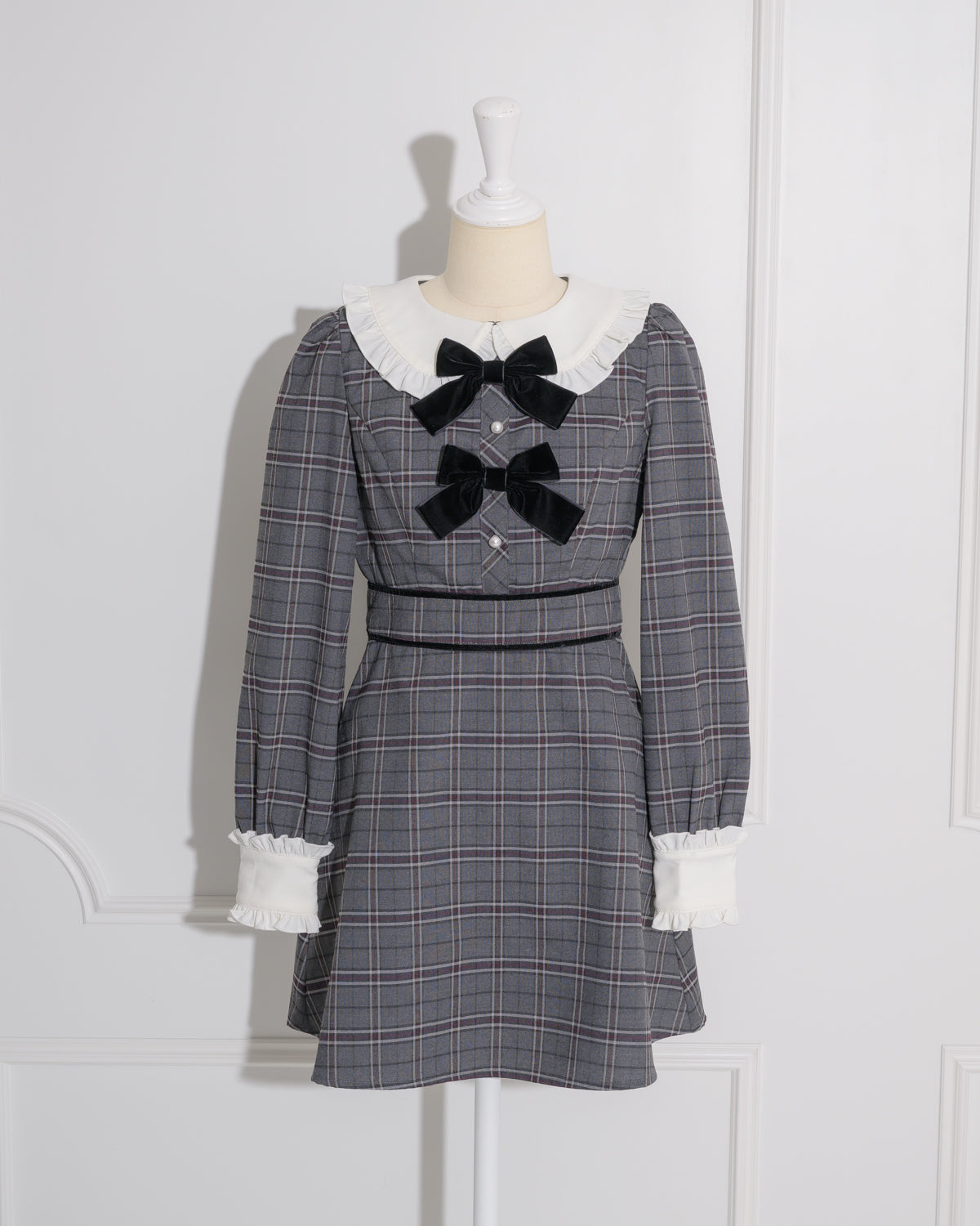 カラー:グレーチェック