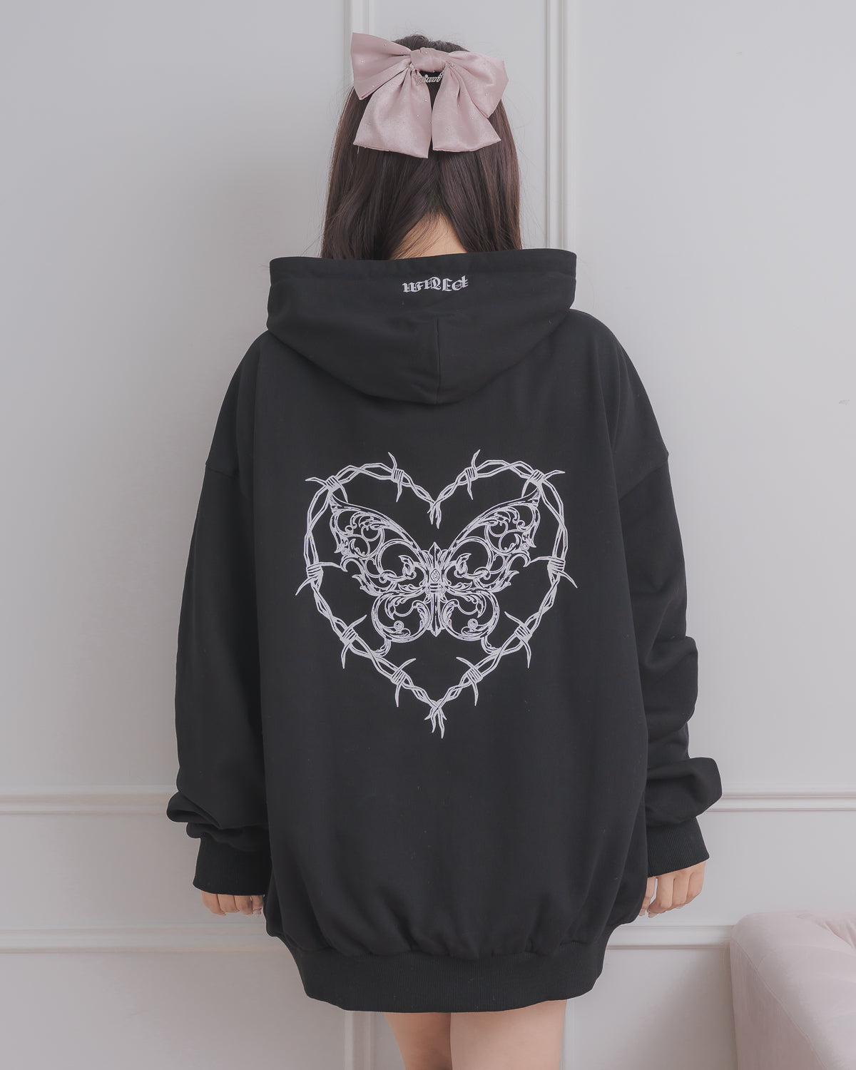 Papillon Captifオーバーサイズジップパーカー – pium