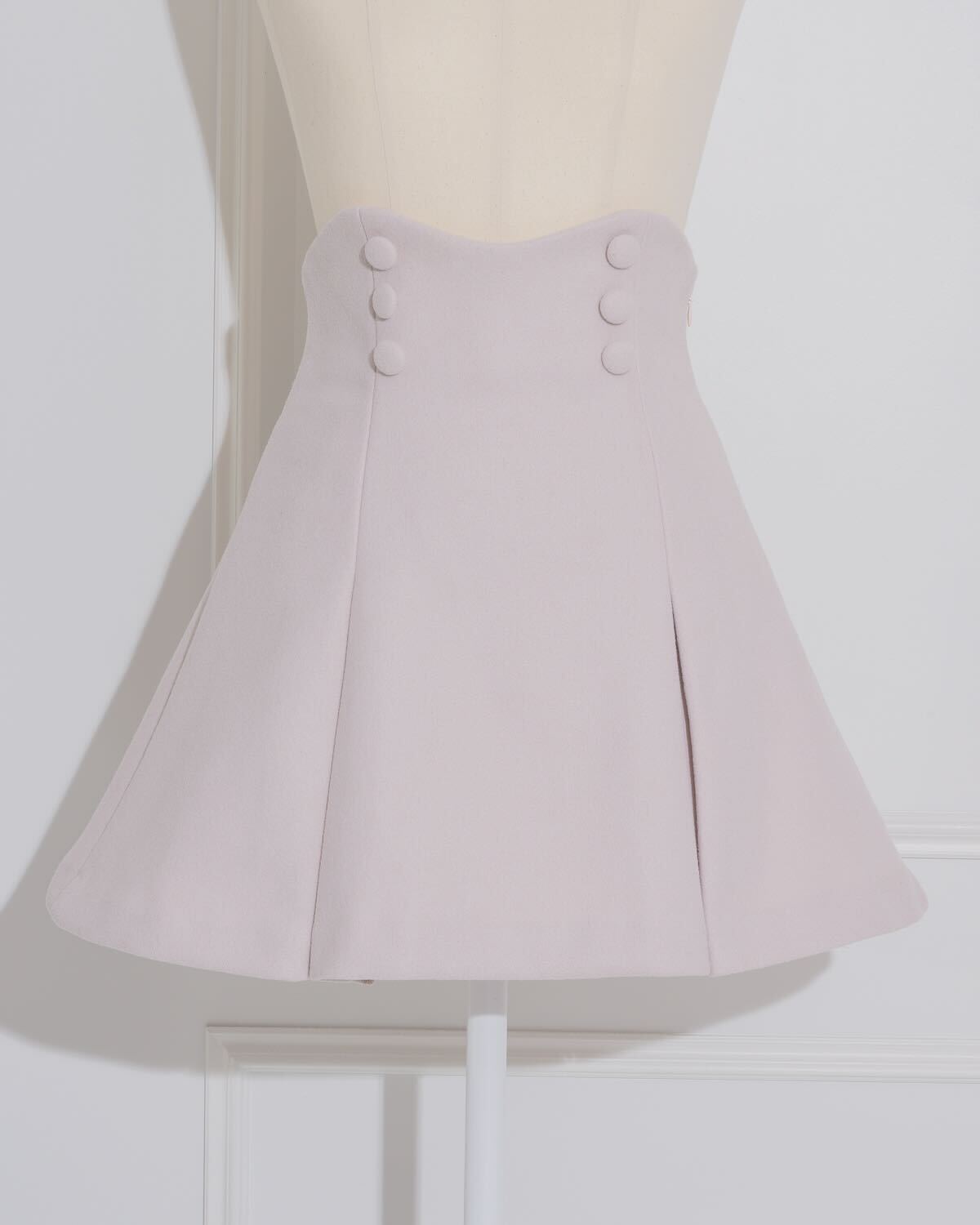 ハイウエストボックスタックミニスカート